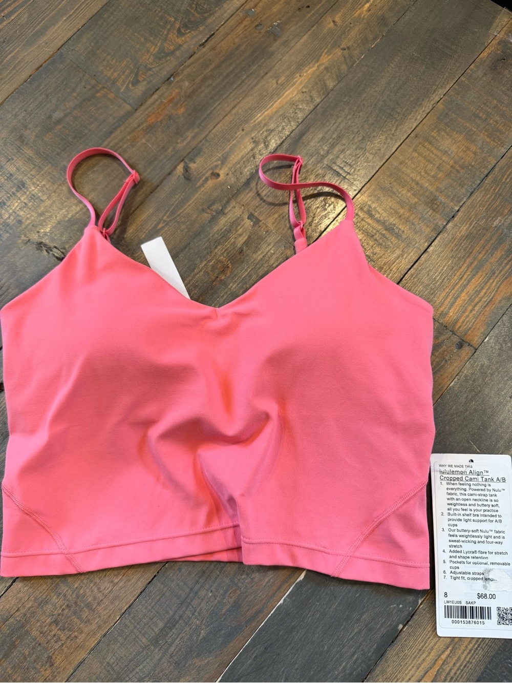 Lululemon Align Cami Top size 8